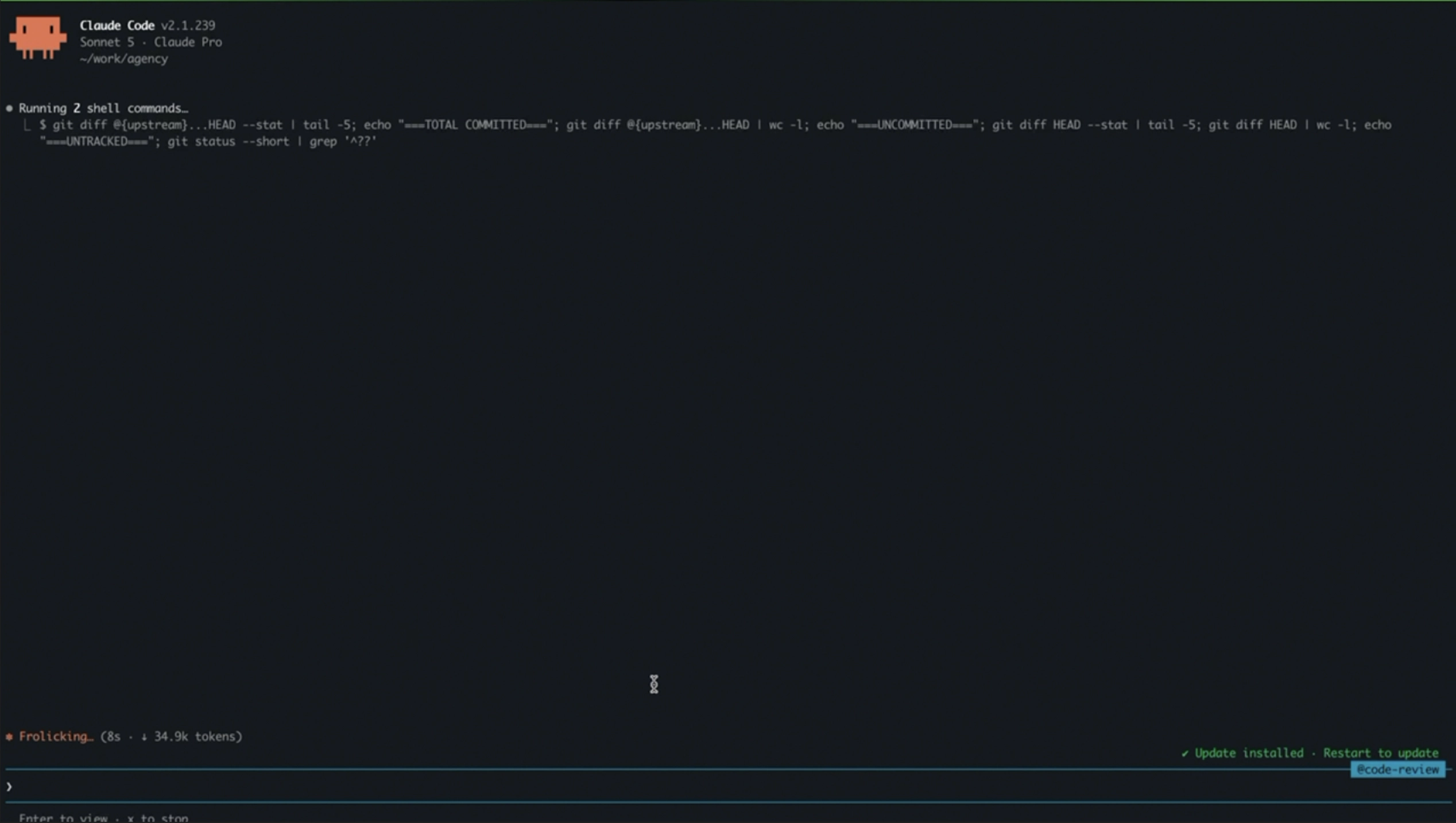 Screenshot: front-end foundations